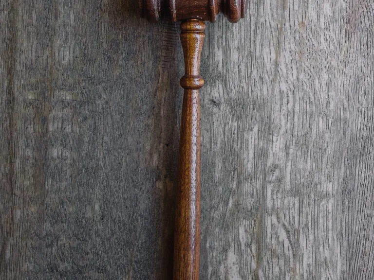 A gavel