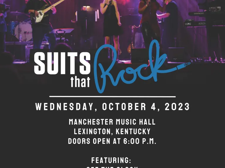 Suits that Rock Lexington flyer for Oct. 4, 2023