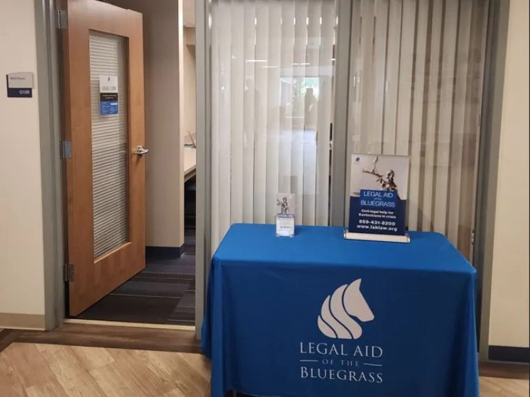 Entry way to LABG office in Maysville, KY